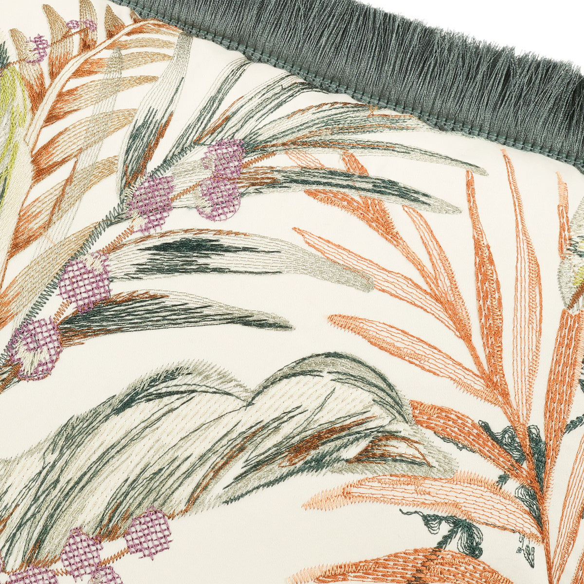 Coussin Sayula 55 × 55 cm — coloris Fig