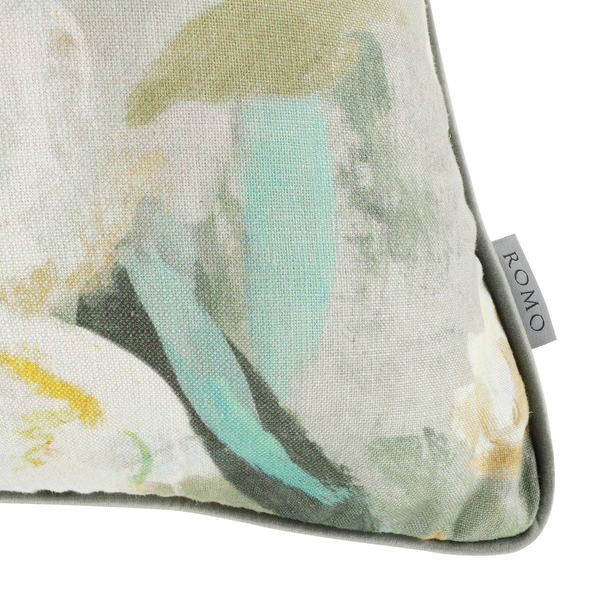 Coussin Ottavia 55 × 55 cm — coloris Lichen