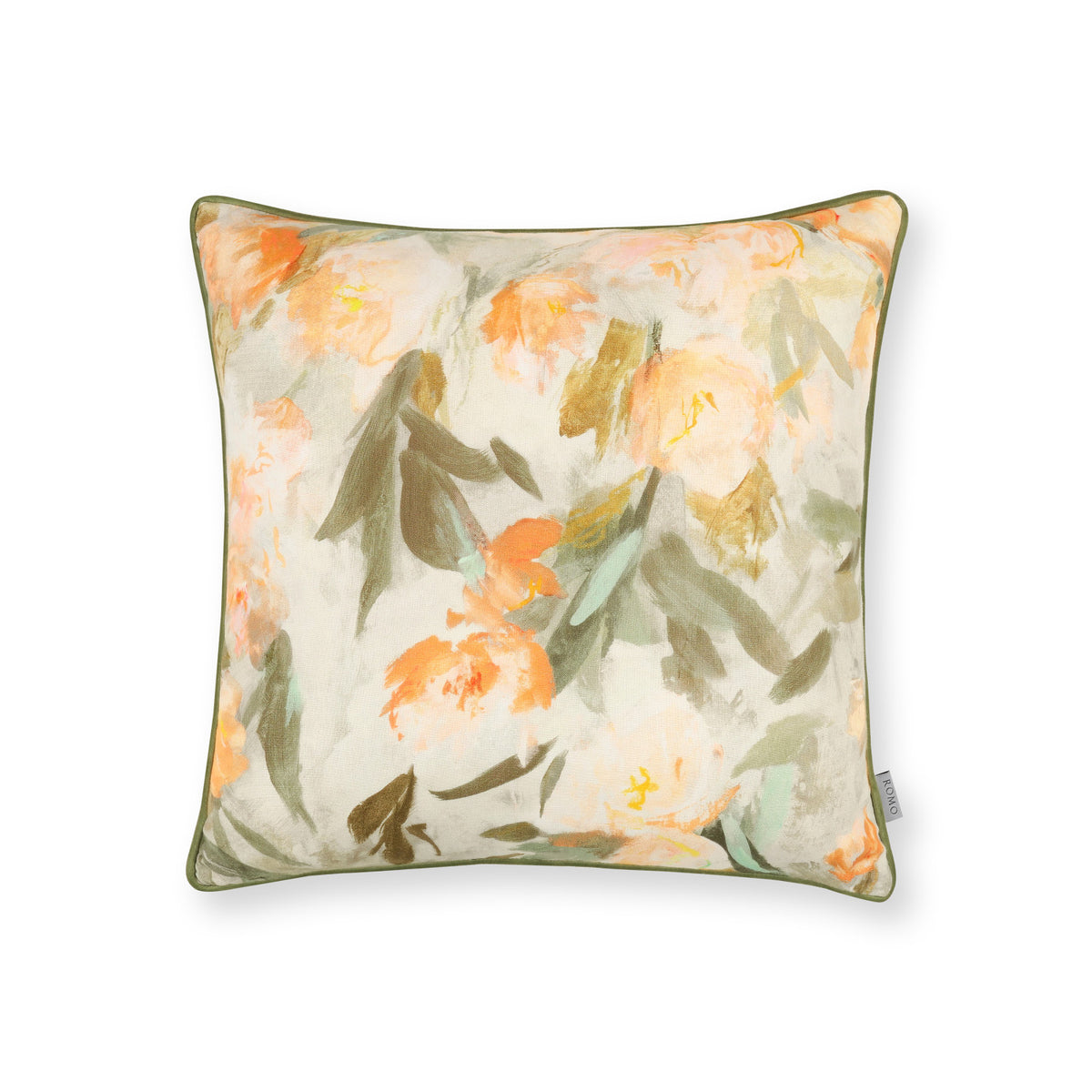 Coussin Ottavia 55 × 55 cm — coloris Clementine