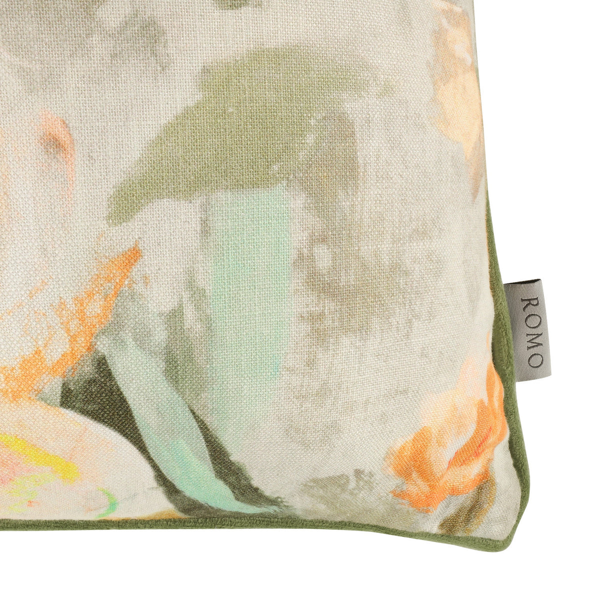 Coussin Ottavia 55 × 55 cm — coloris Clementine