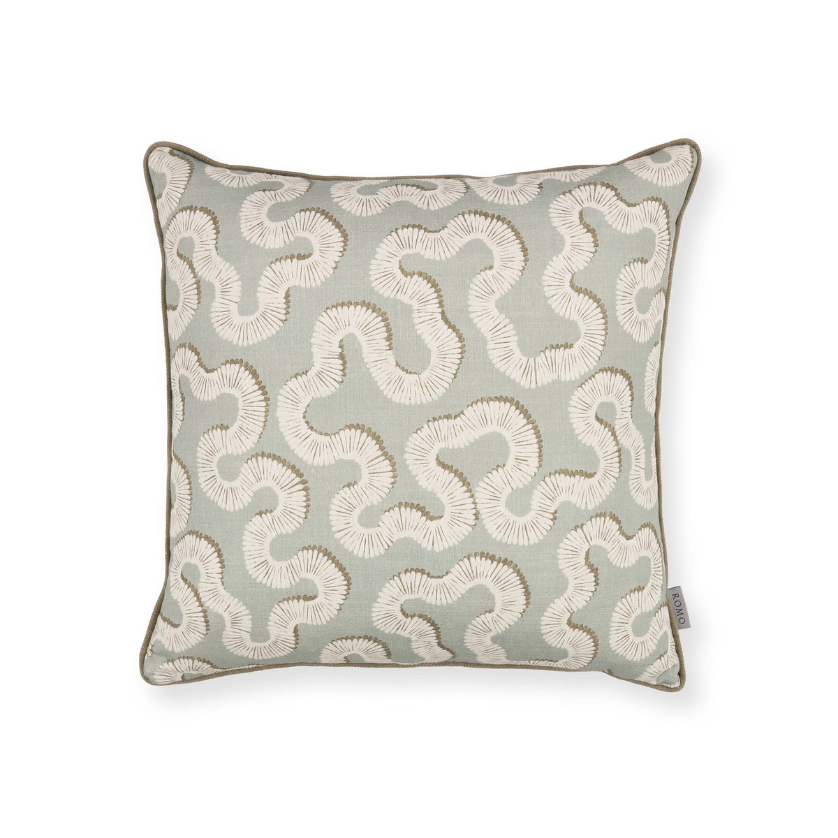 Coussin Kezia 50 × 50 cm — coloris Mineral
