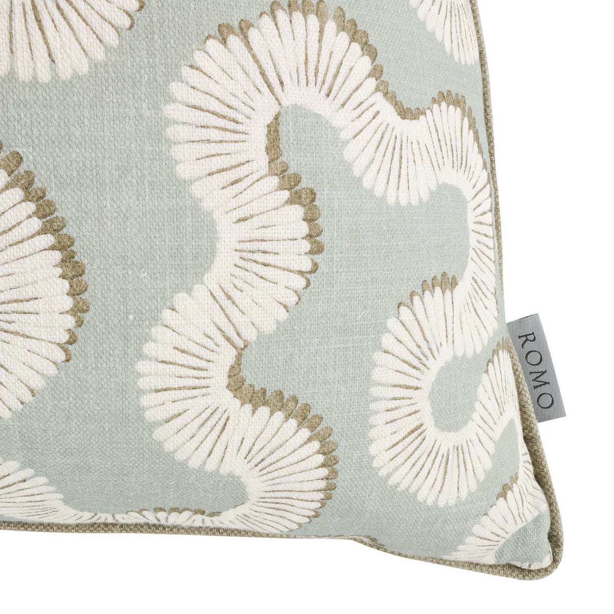 Coussin Kezia 50 × 50 cm — coloris Mineral