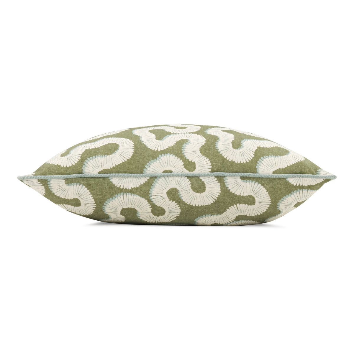 Coussin Kezia 50 × 50 cm — coloris Matcha