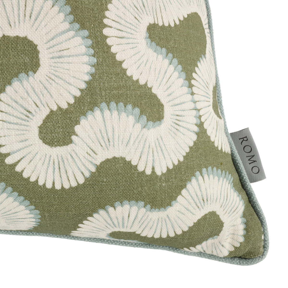 Coussin Kezia 50 × 50 cm — coloris Matcha