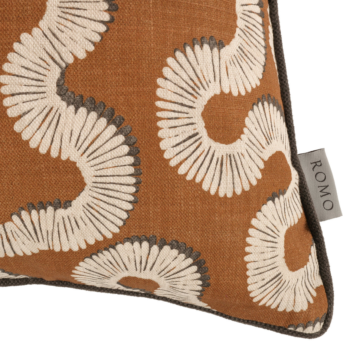 Coussin Kezia 50 × 50 cm — coloris Copper