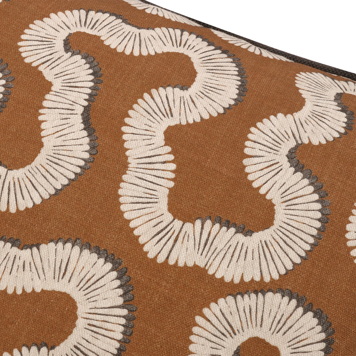 Coussin Kezia 50 × 50 cm — coloris Copper
