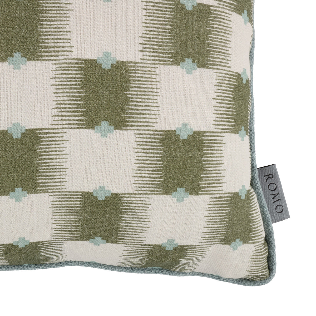 Coussin Ziri 50 × 30 cm — coloris Matcha