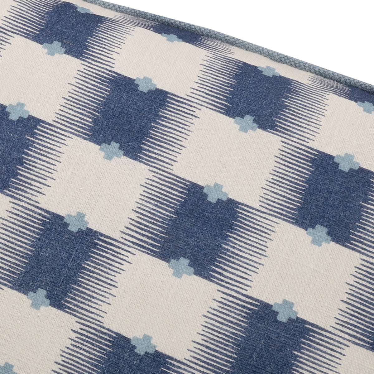Coussin Ziri 50 × 30 cm — coloris Buxton Blue