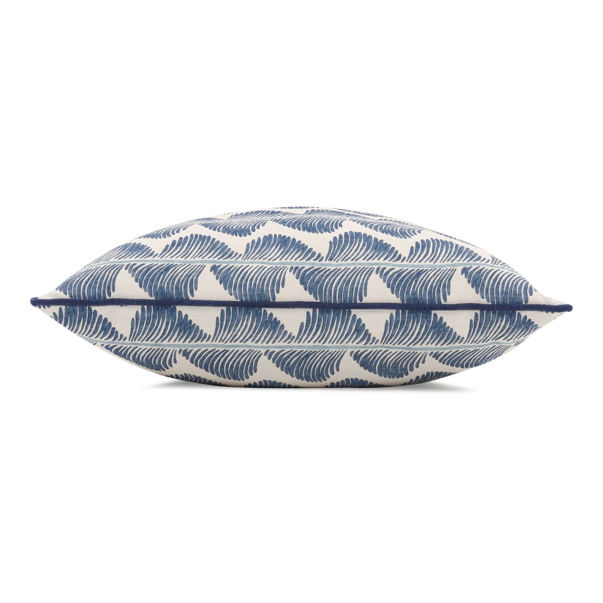 Coussin Aubin 50 × 50 cm — coloris Buxton Blue