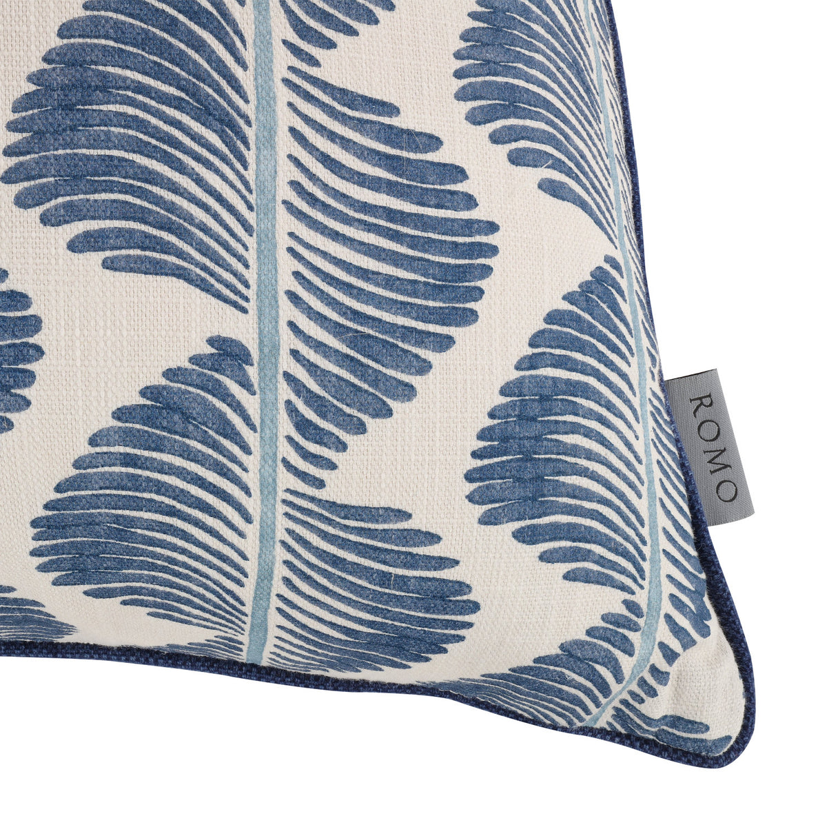 Coussin Aubin 50 × 50 cm — coloris Buxton Blue