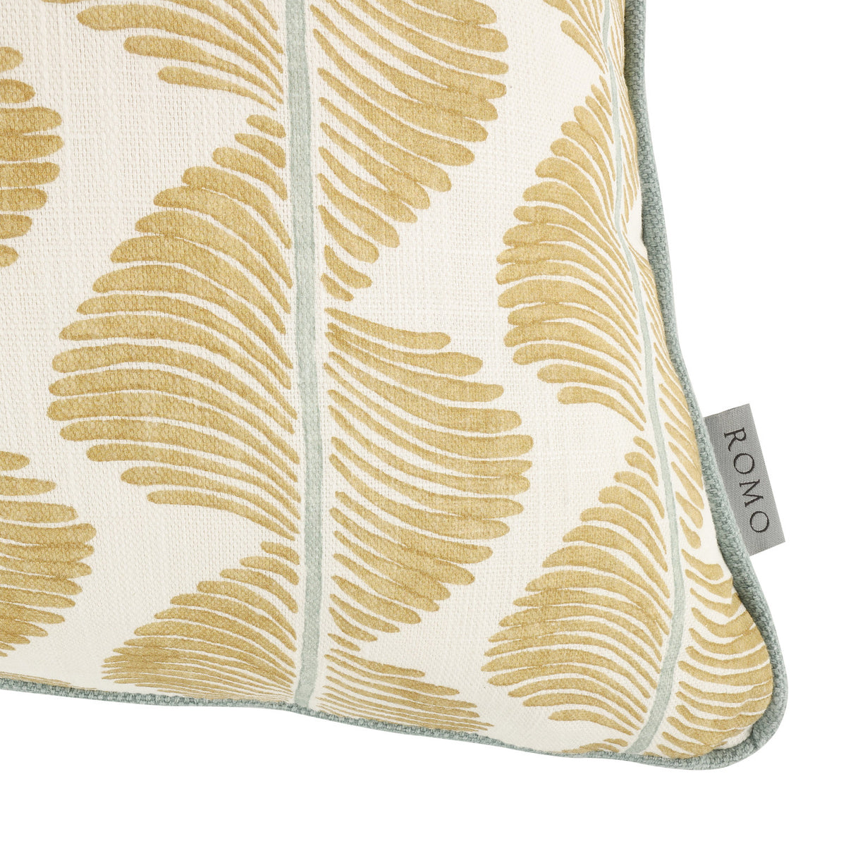 Coussin Aubin 50 × 50 cm — coloris Hay