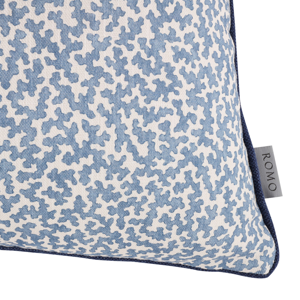 Coussin Junie 50 × 50 cm — coloris Boathouse Blue