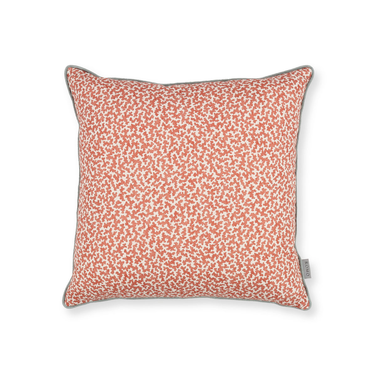 Coussin Junie 50 × 50 cm — coloris Pimento