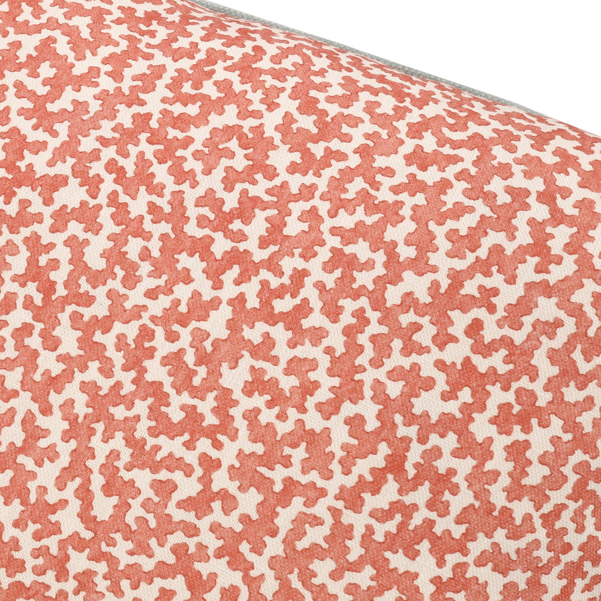 Coussin Junie 50 × 50 cm — coloris Pimento