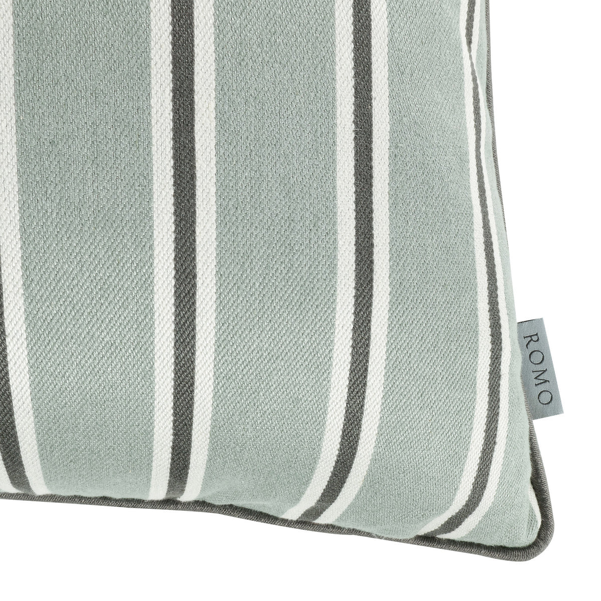 Coussin Tiva 50 × 50 cm — coloris Silver Blue