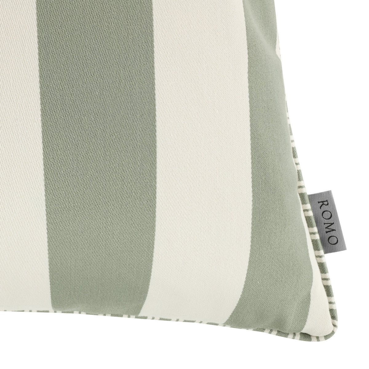 Coussin Aron 50 × 50 cm — coloris Eucalyptus