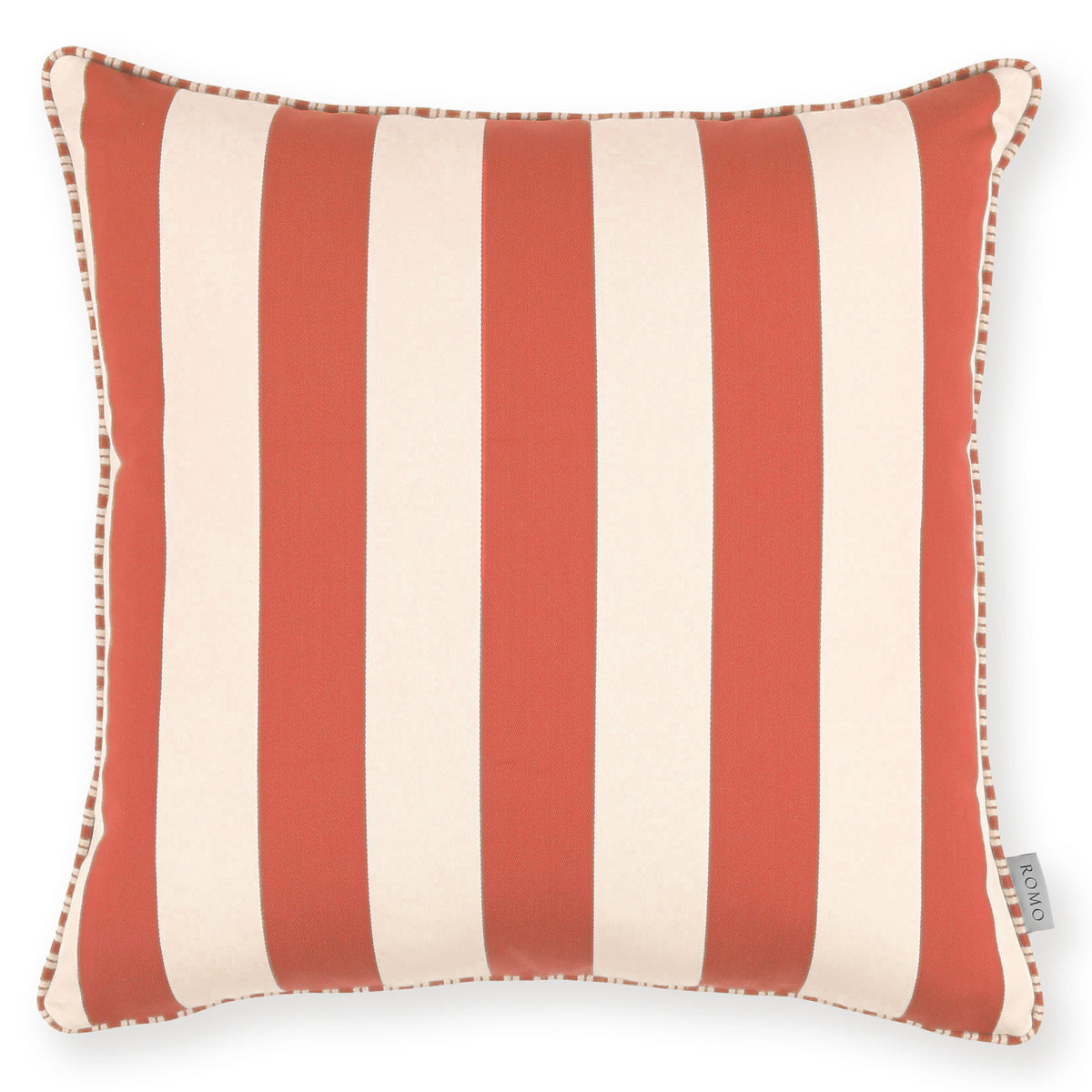 Coussin Aron 50 × 50 cm — coloris Pimento