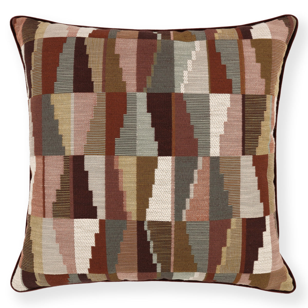 Coussin Zamari 55 × 55 cm — coloris Maple