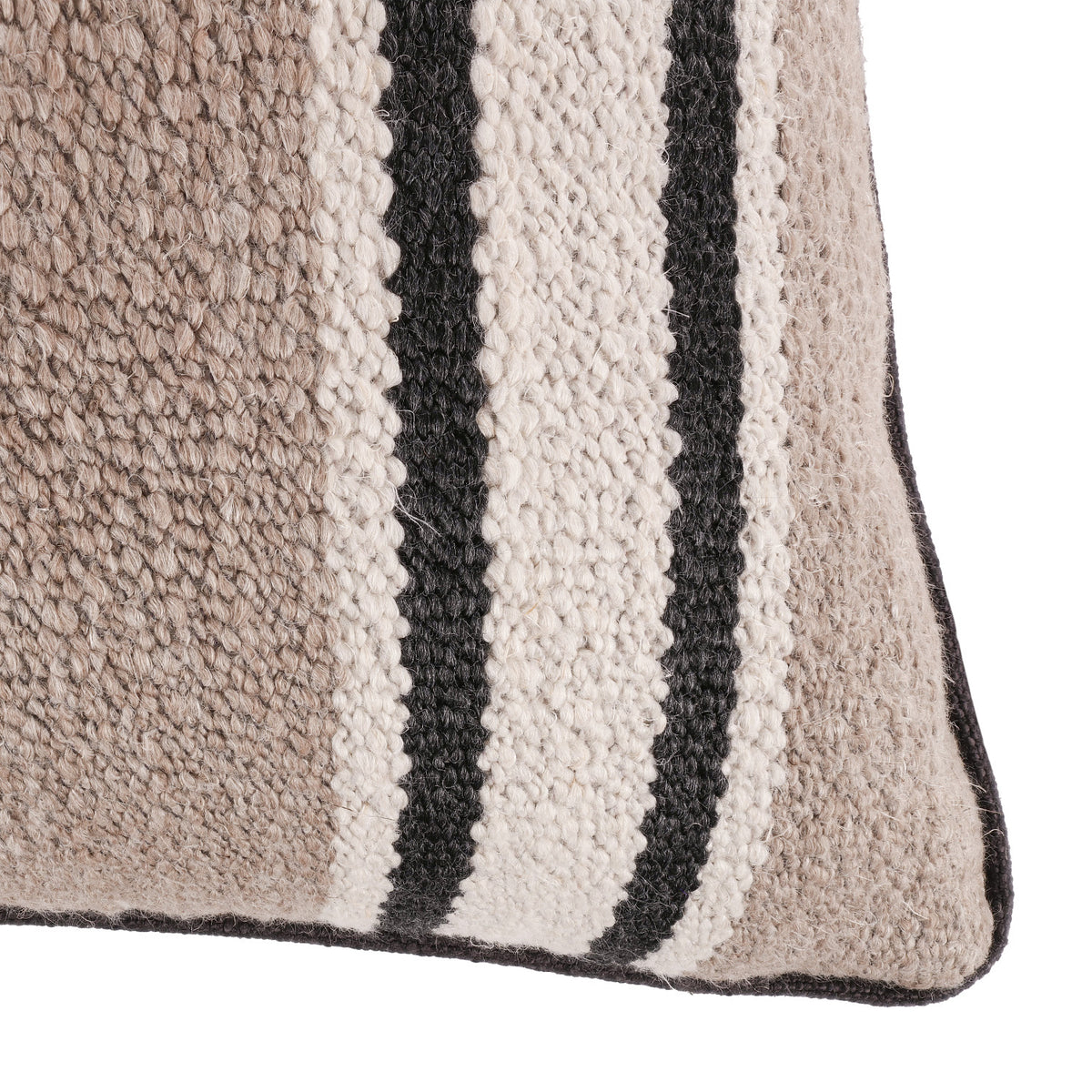 Coussin Omba 60 × 40 cm — coloris Doeskin