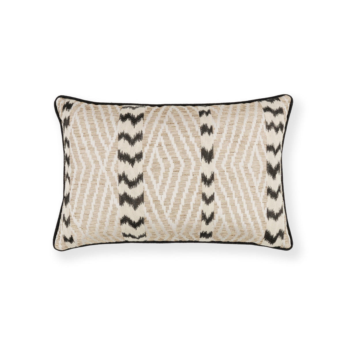 Coussin Indu 60 × 40 cm — coloris Charcoal