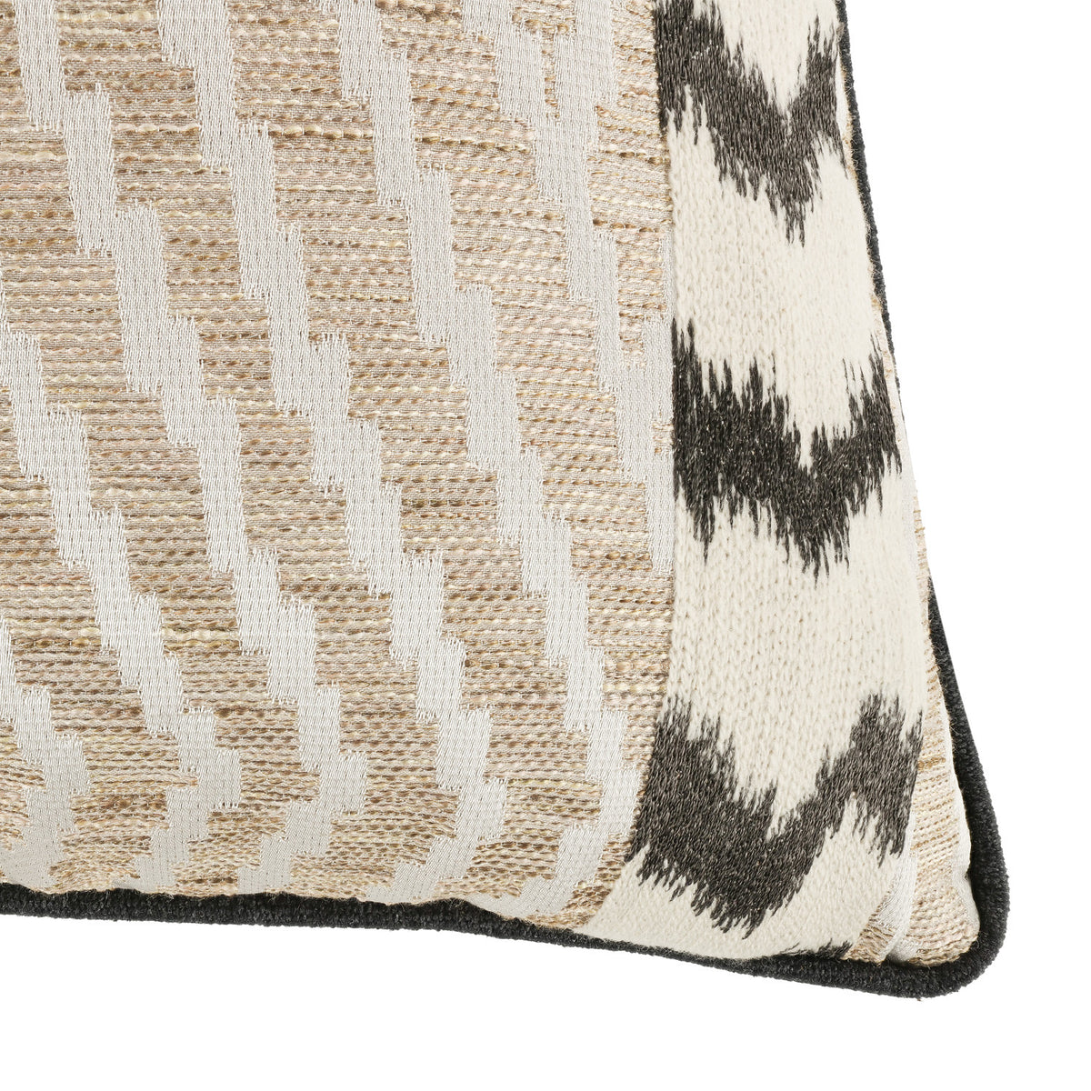 Coussin Indu 60 × 40 cm — coloris Charcoal