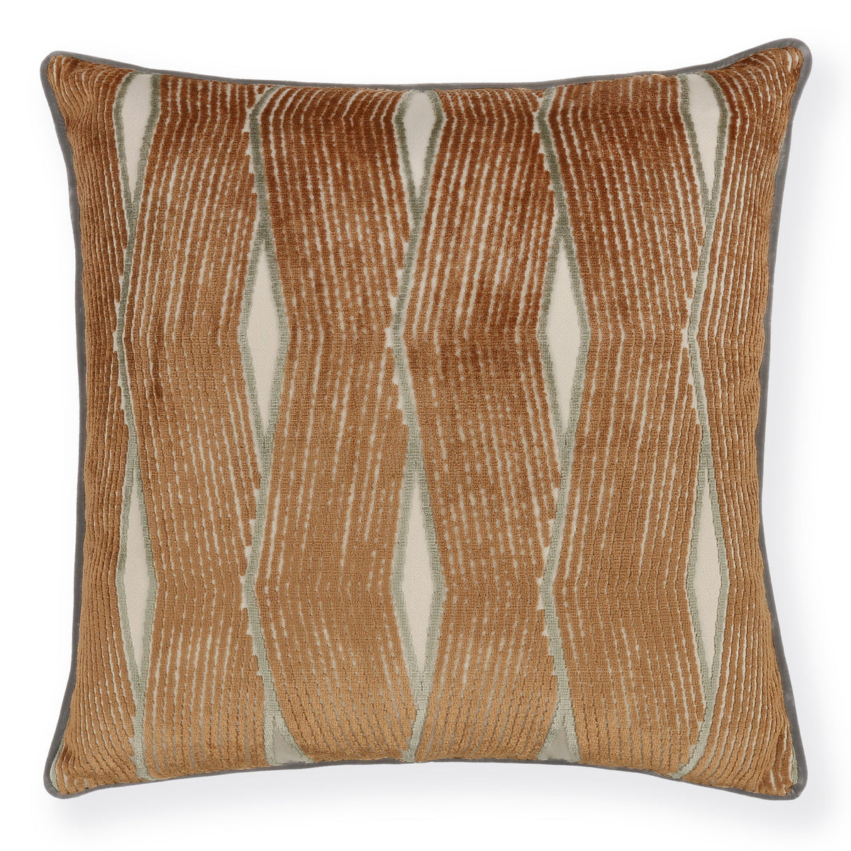 Coussin Zephi 50 × 50 cm — coloris Copper