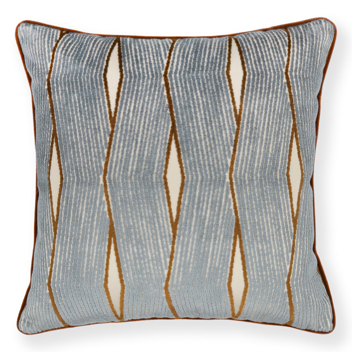 Coussin Zephi 50 × 50 cm — coloris Blueberry