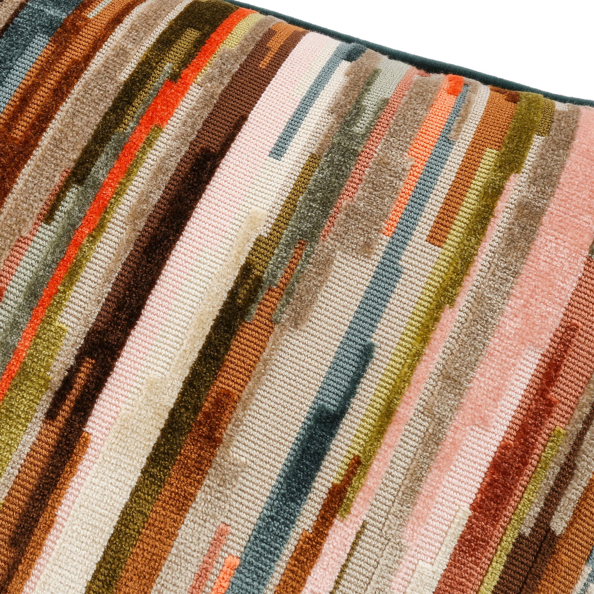 Coussin Benito 50 × 50 cm — coloris Mandarin