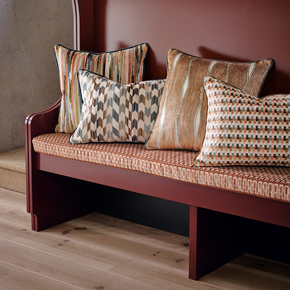 Coussin Tabora 60 × 40 cm — coloris Cacao