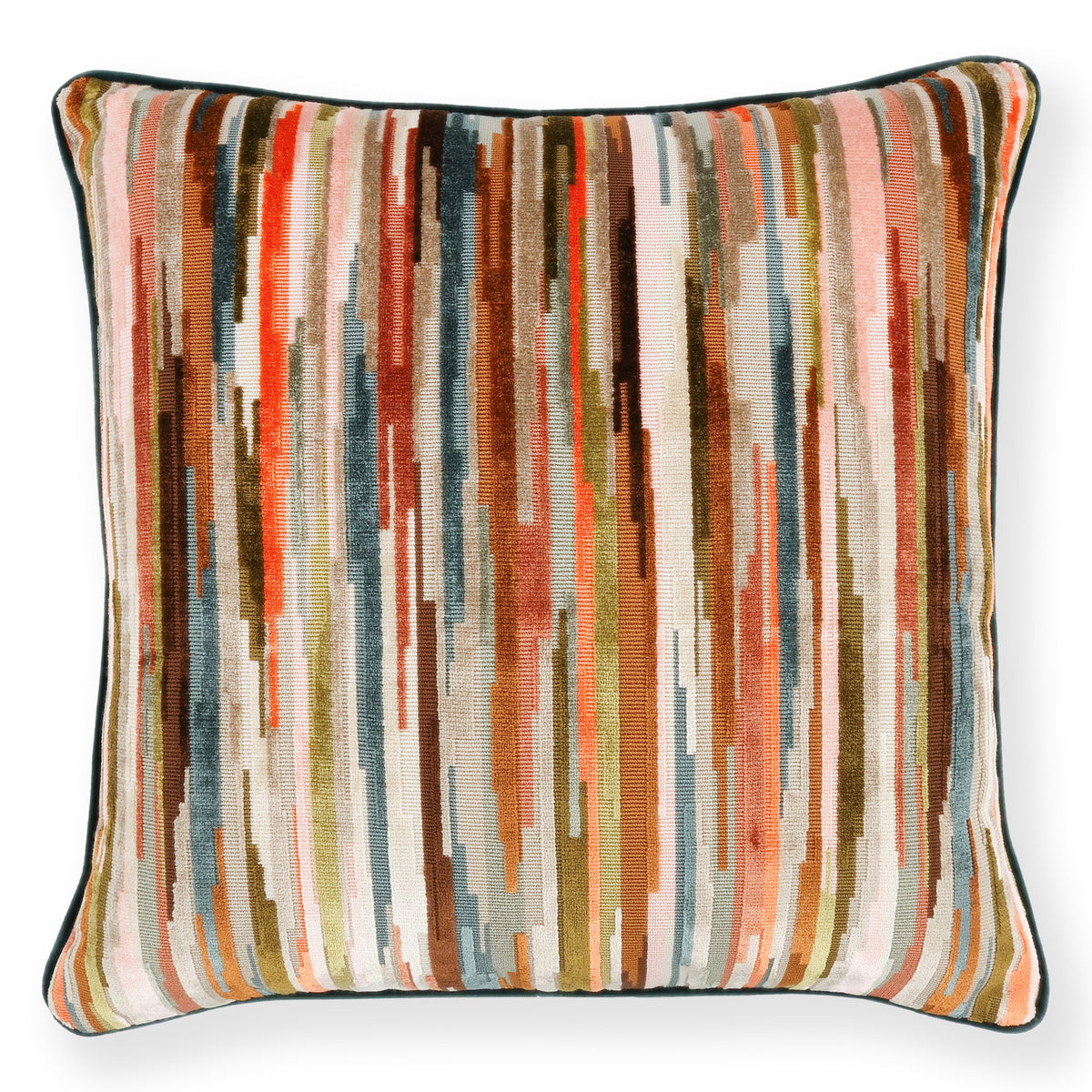 Coussin Benito 50 × 50 cm — coloris Mandarin