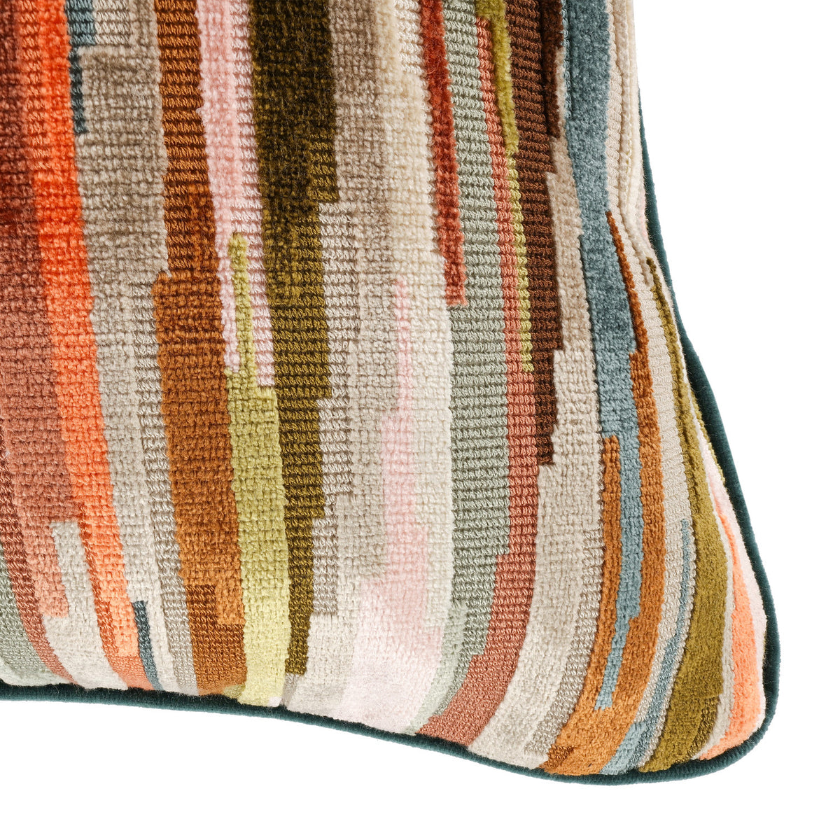 Coussin Benito 50 × 50 cm — coloris Mandarin