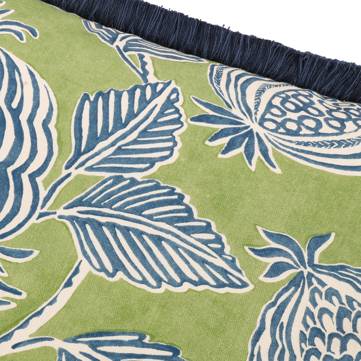 Coussin Averly 50 × 50 cm — coloris Kiwi