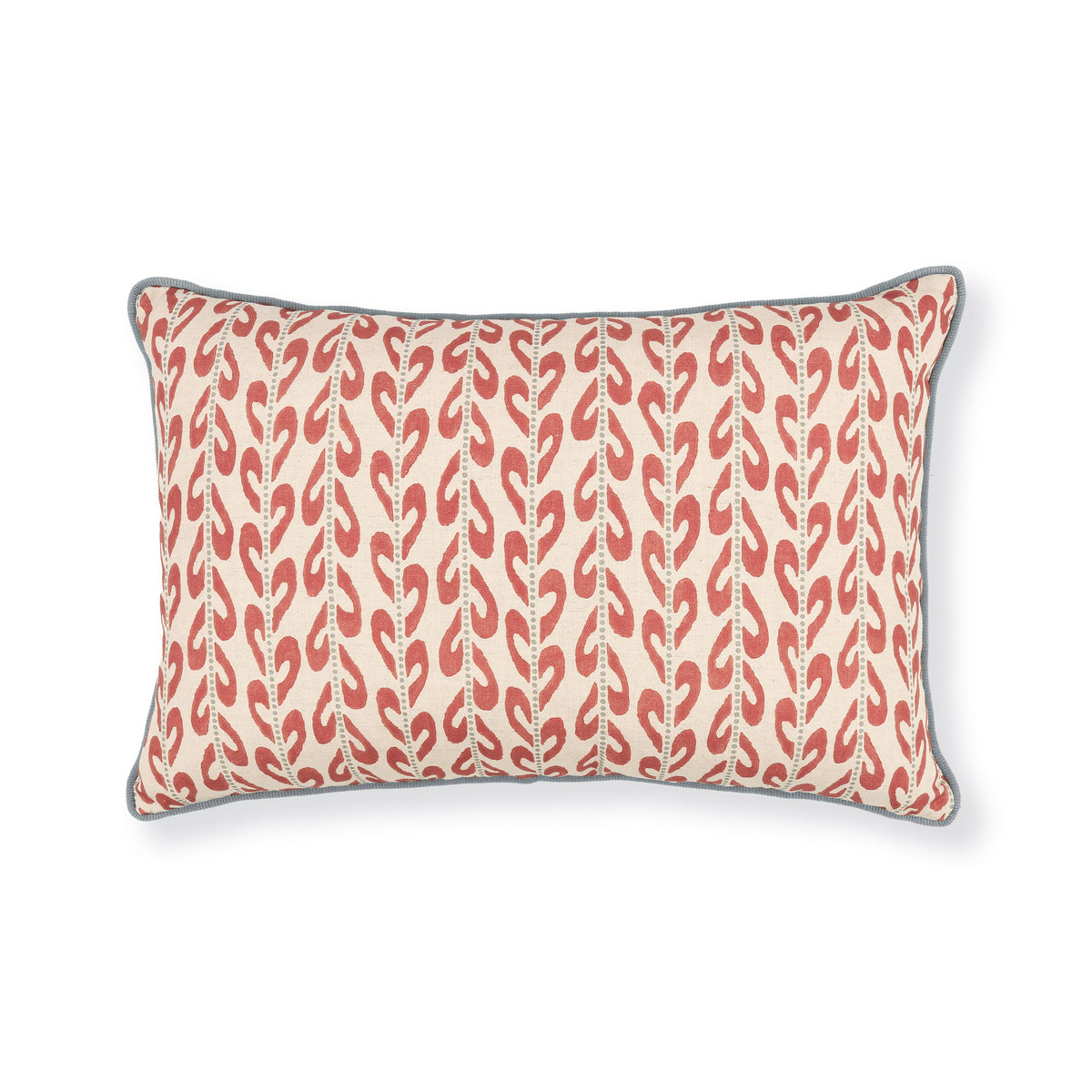 Coussin Alden 60 × 40 cm — coloris Pimento