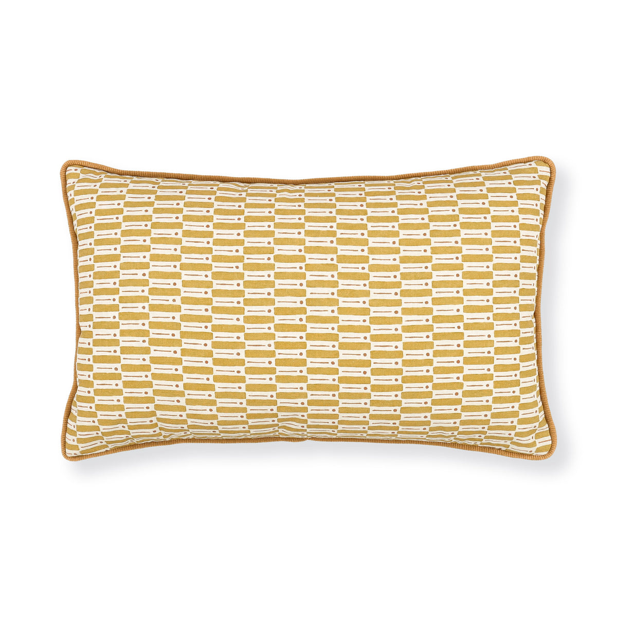Coussin Odara 50 × 30 cm — coloris Ochre