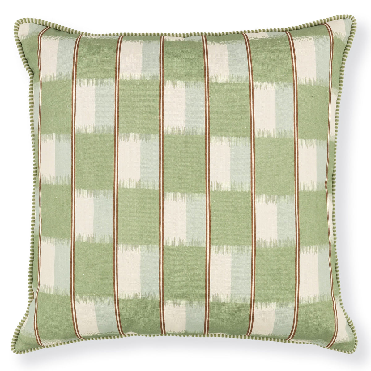 Coussin Zhari 50 × 50 cm — coloris Watermint