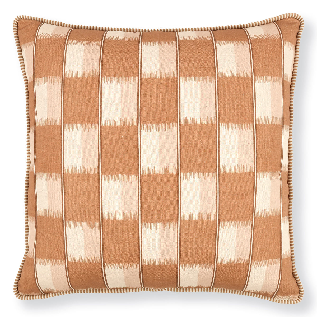 Coussin Zhari 50 × 50 cm — coloris Tuscan Pink