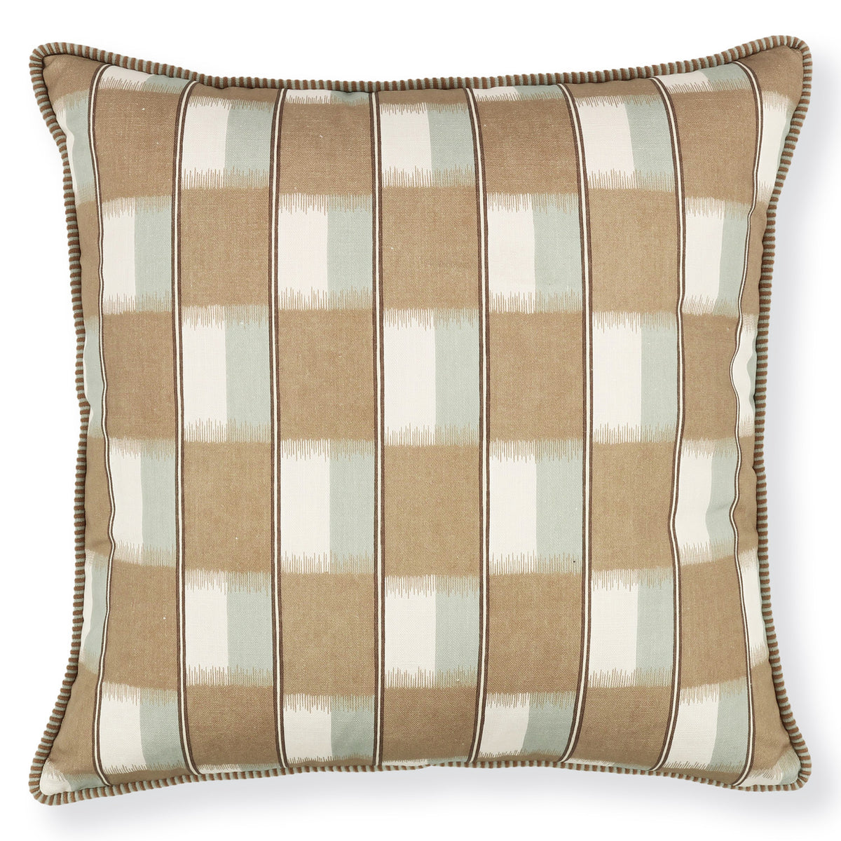 Coussin Zhari 50 × 50 cm — coloris Almond