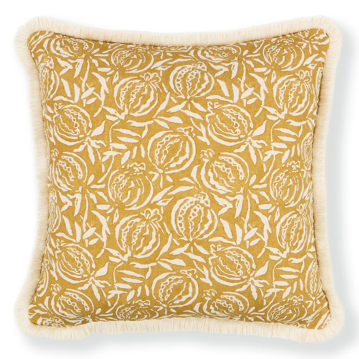 Coussin Taia 50 × 50 cm — coloris Ochre