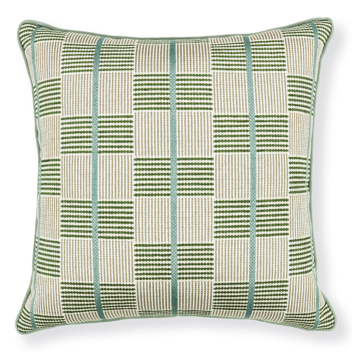 Coussin Elmore 55 × 55 cm — coloris Thyme