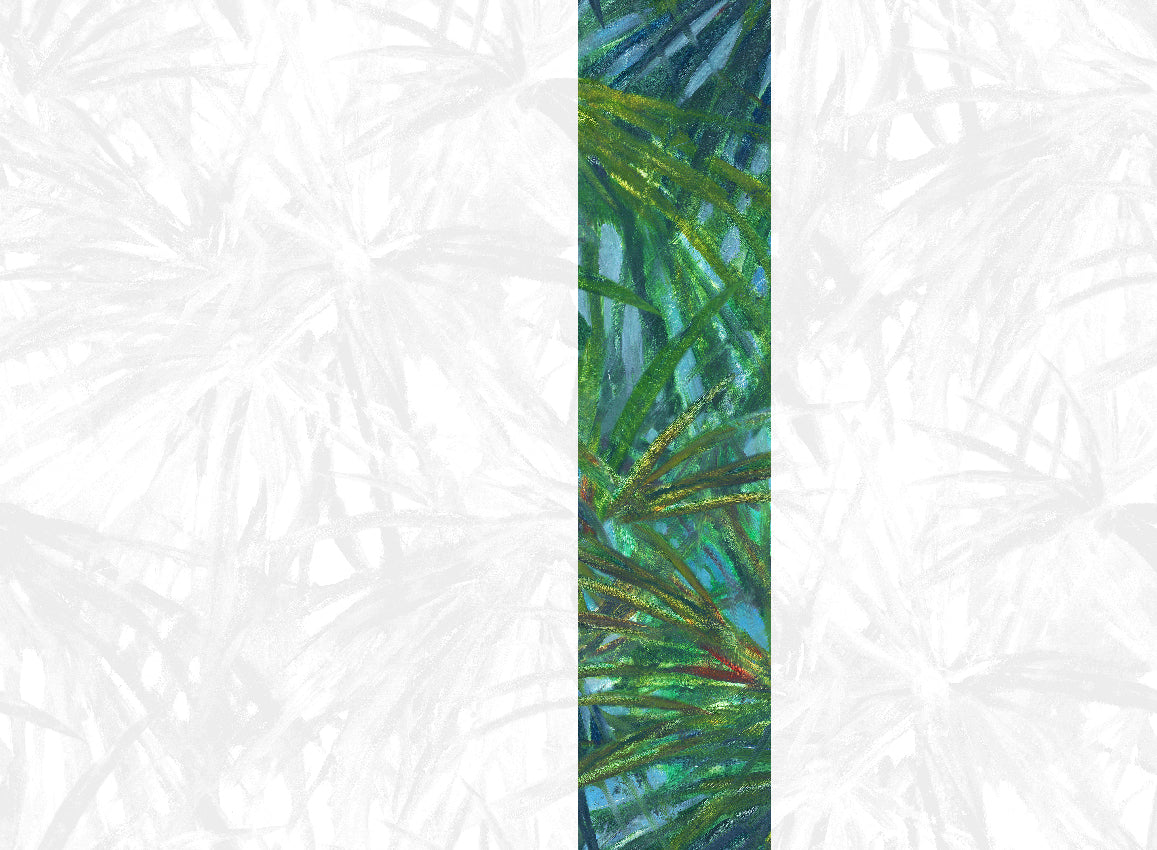 Panoramique Matira, coloris Vert — lé 4
