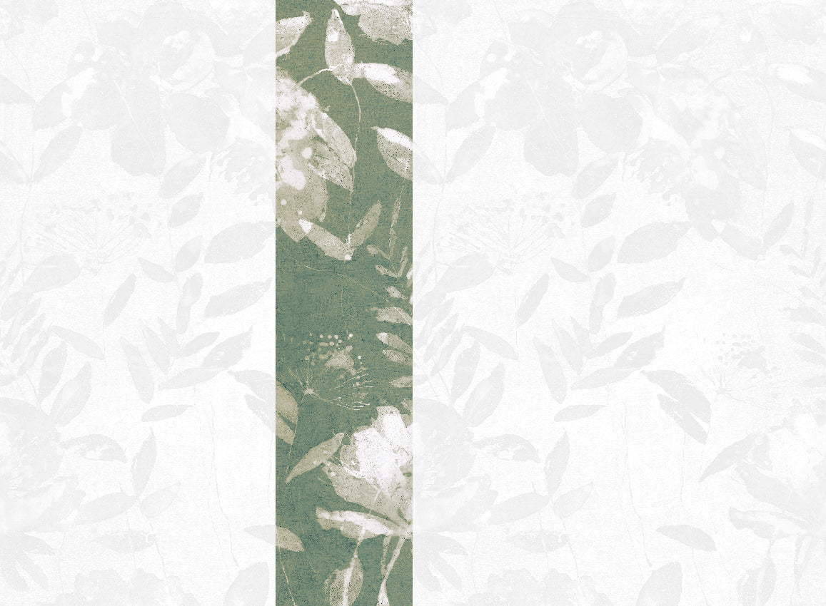Panoramique Lucy, coloris Vert — lé 3