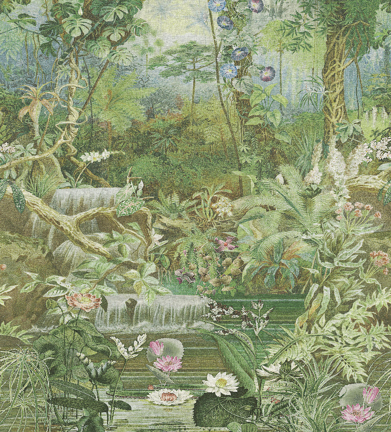 Panoramique Coari, coloris Vert — décor complet