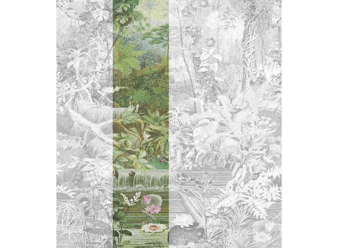 Panoramique Coari, coloris Vert — lé 2