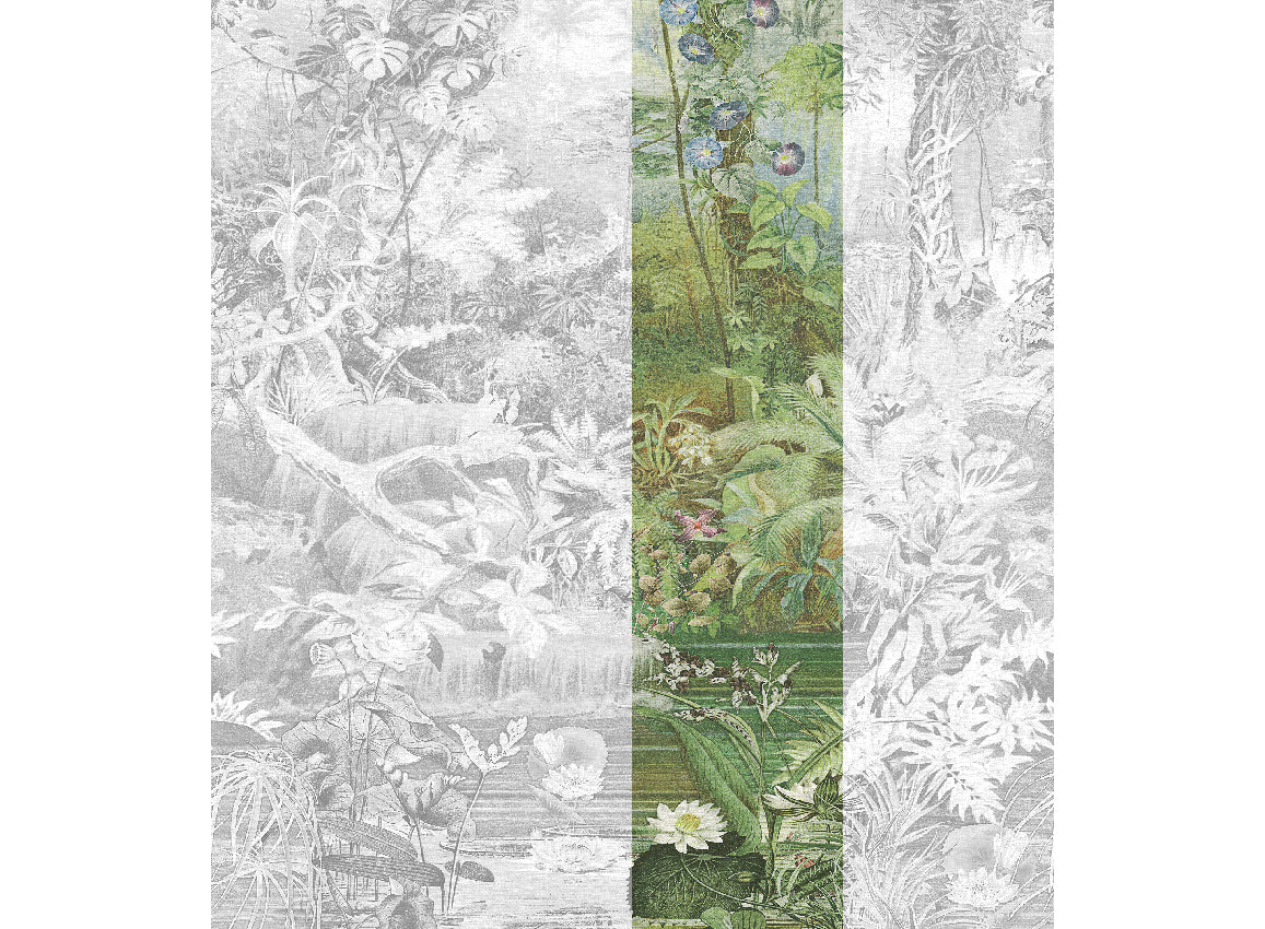 Panoramique Coari, coloris Vert — lé 3