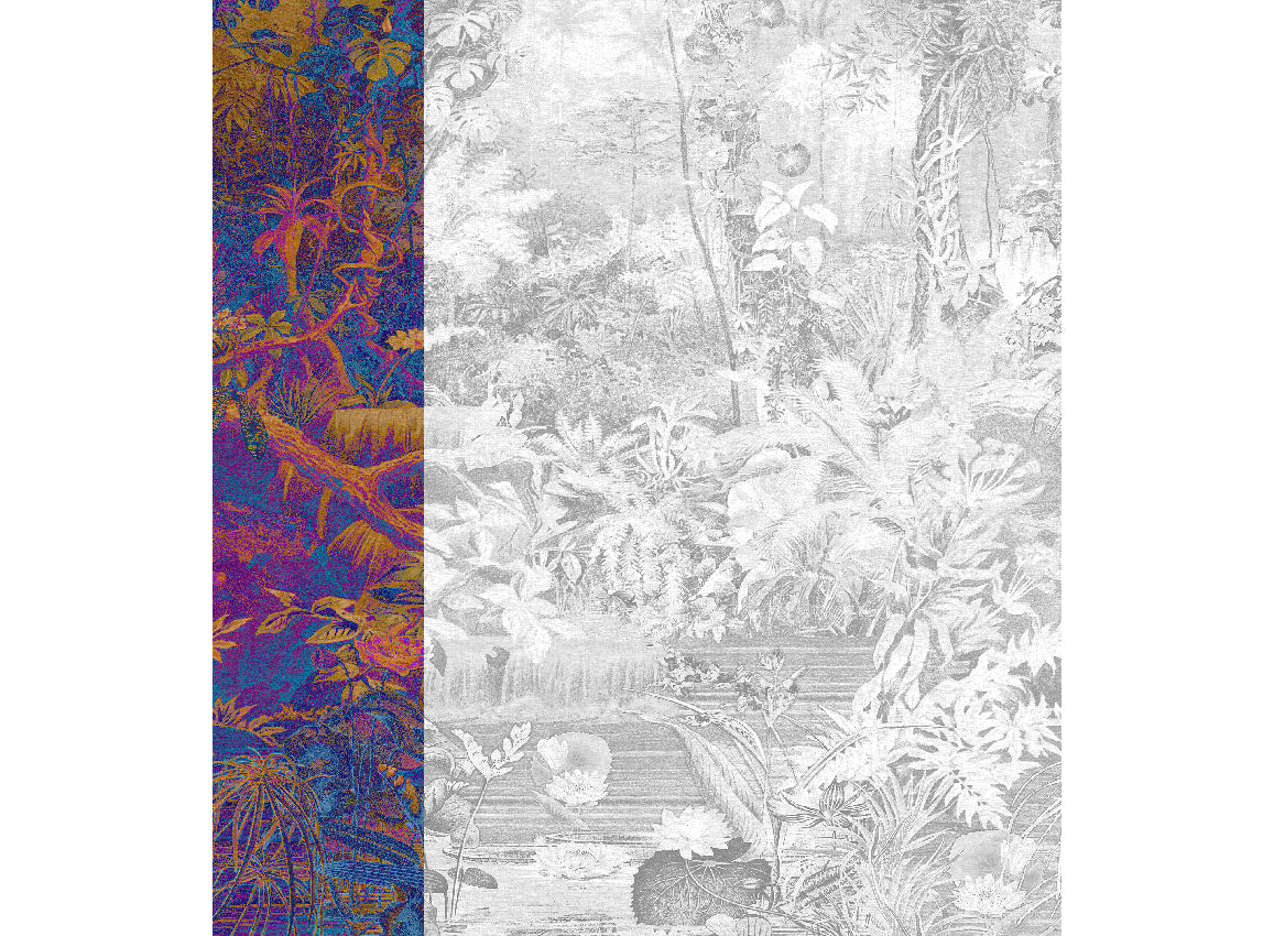 Panoramique Coari, coloris Inde — lé 1