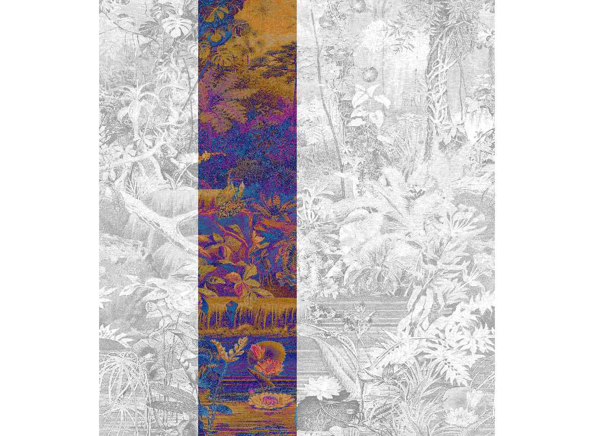 Panoramique Coari, coloris Inde — lé 2