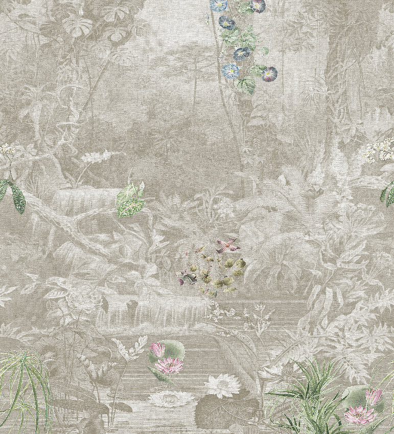 Panoramique Coari, coloris Blanc — décor complet