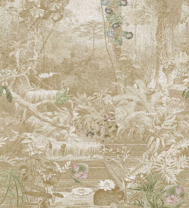 Panoramique Coari, coloris Sépia — décor complet