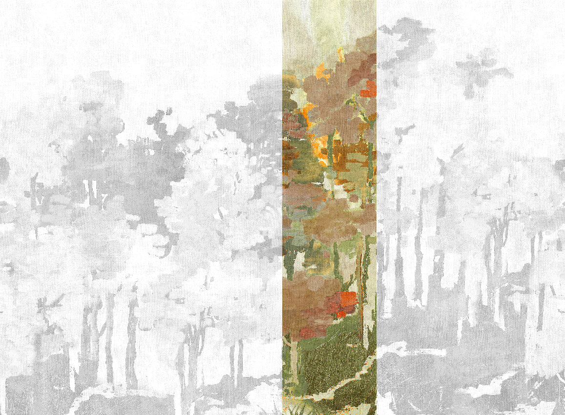 Panoramique Funes, coloris Automne — lé 4