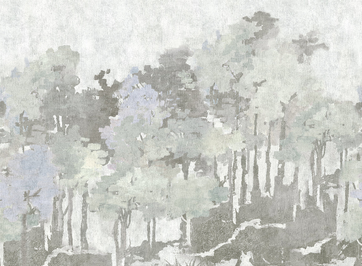 Panoramique Funes, coloris Gris — décor complet